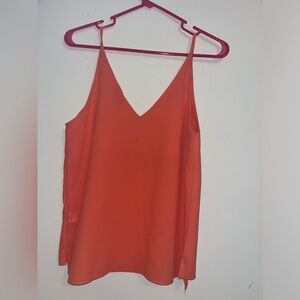 Coral pink/orange tank top